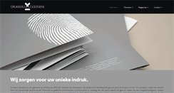 Desktop Screenshot of drukkerijgoossens.be